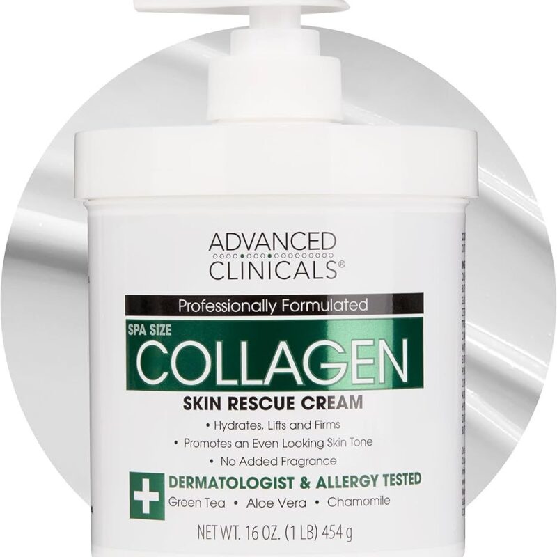 Advanced Clinicals Collagen Cream