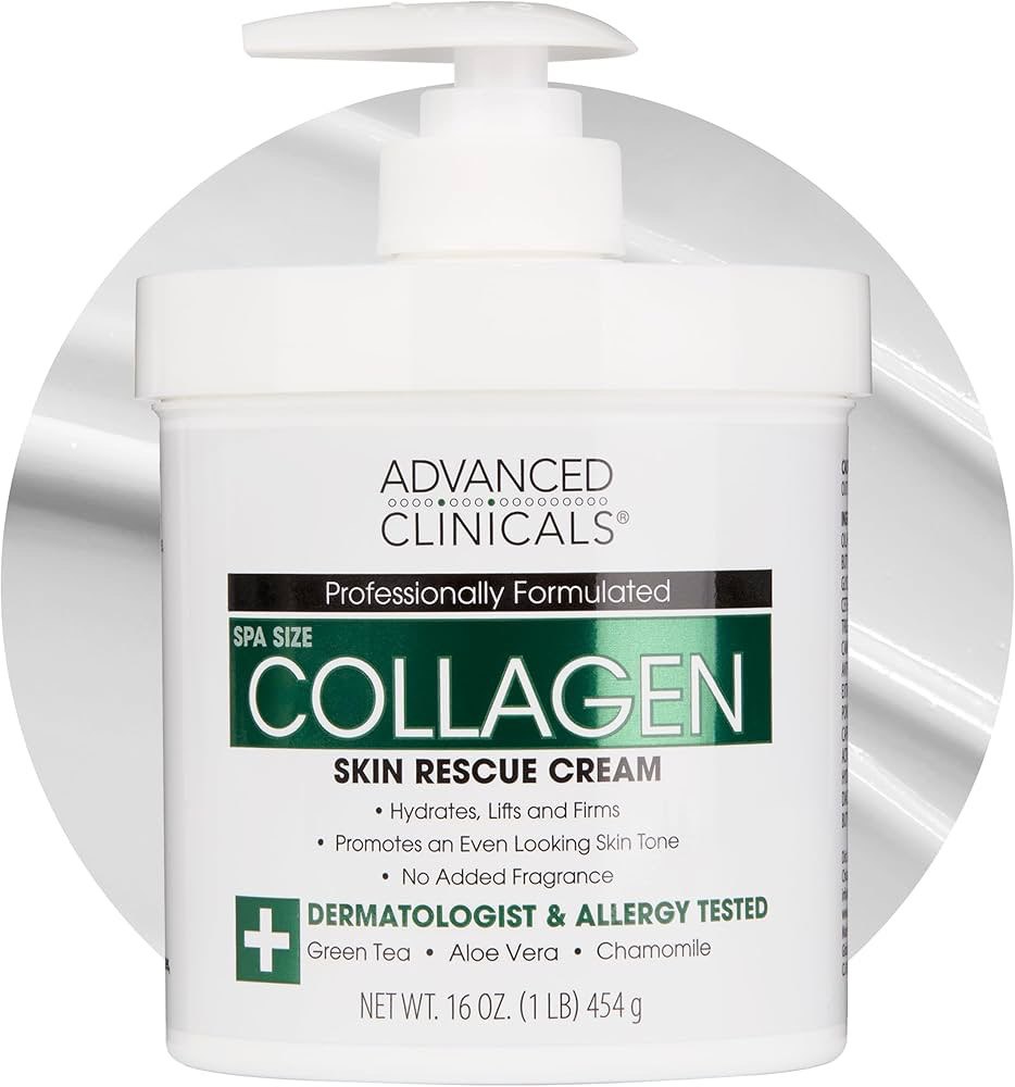 Advanced Clinicals Collagen Cream
