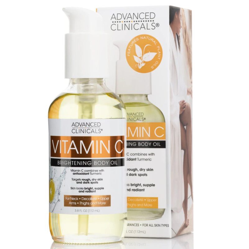 Advanced Clinicals Vitamin C Brightening Body Oil