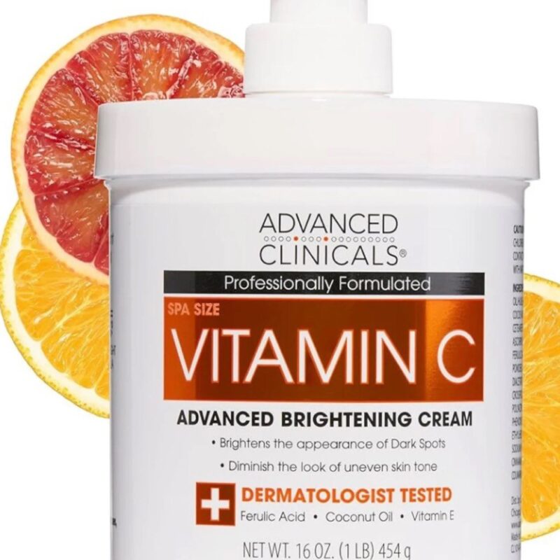 Advanced Clinicals Vitamin C Moisturizer Cream