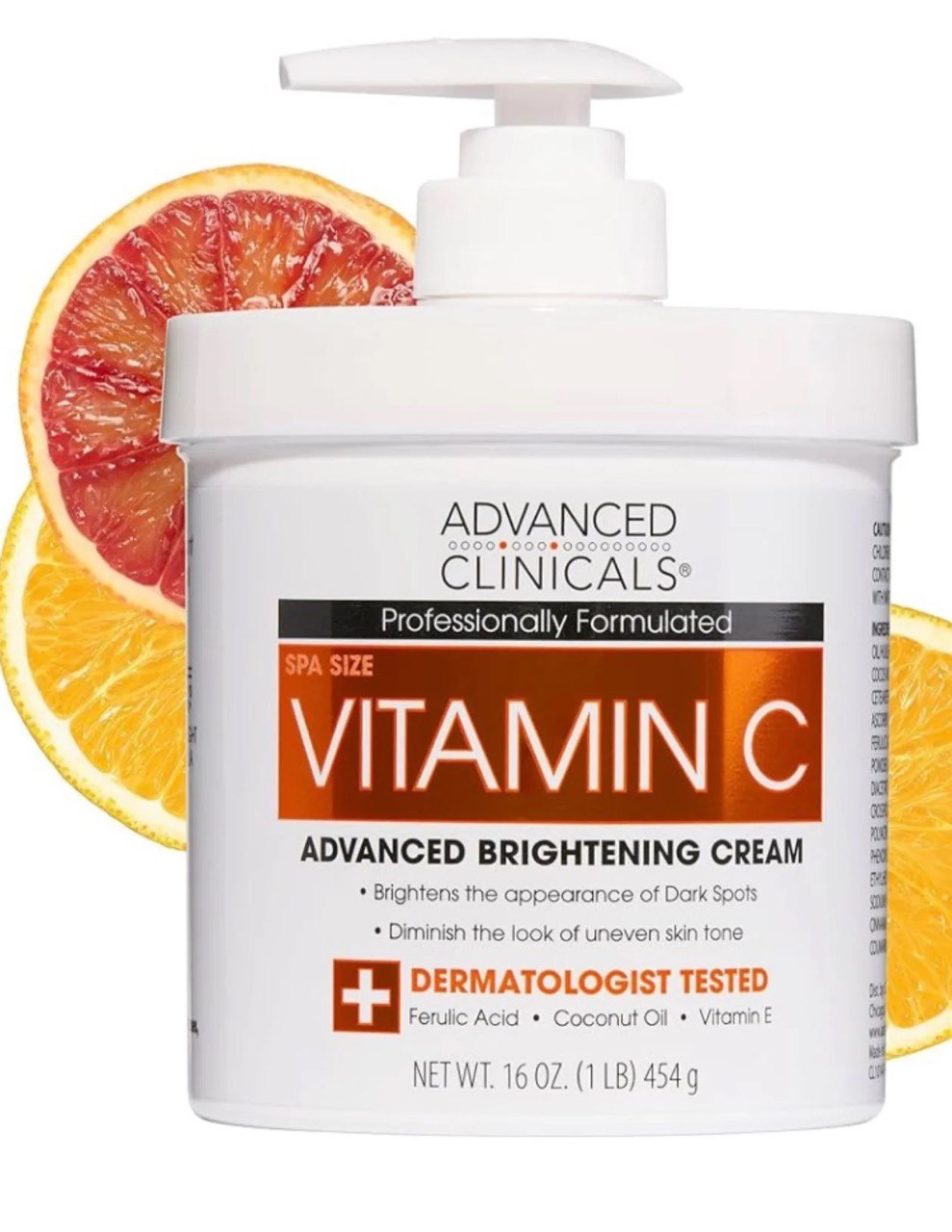 Advanced Clinicals Vitamin C Moisturizer Cream