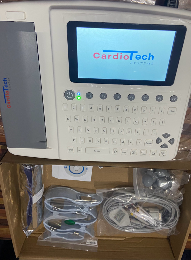 Cardiotech 12 Channel ECG Machine