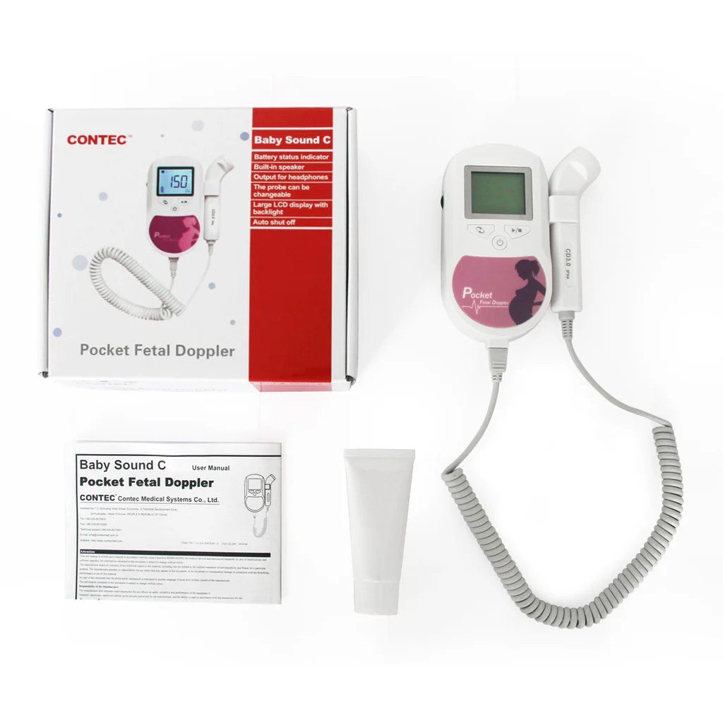 Contec Fetal Doppler- Rechargeable - Image 2