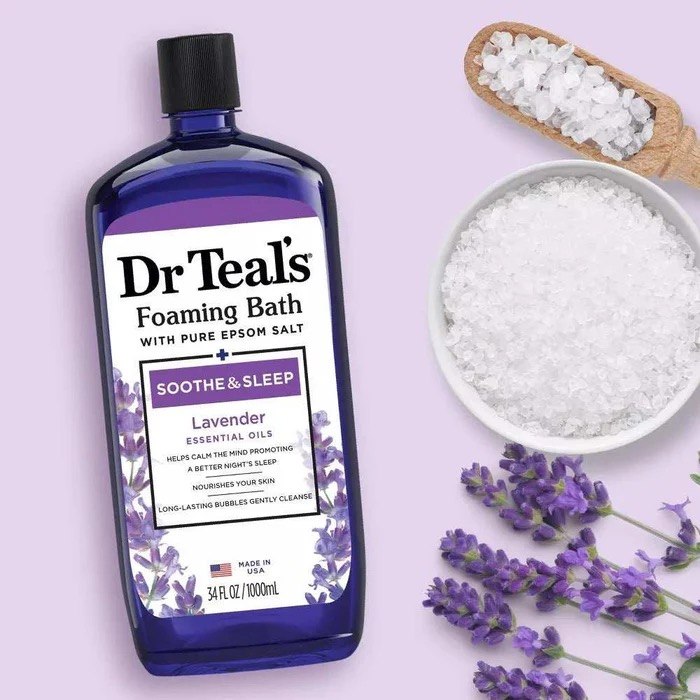 Dr Teal’s Foaming Bath with Pure Epsom Salt