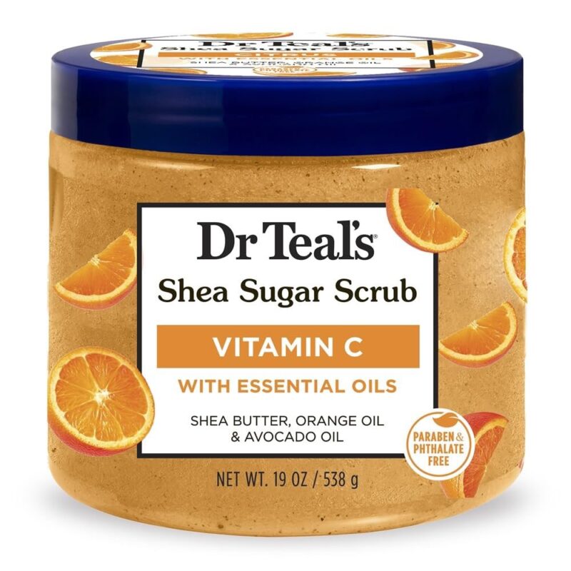 Dr Teal’s Shea Sugar Scrub with Vitamin C