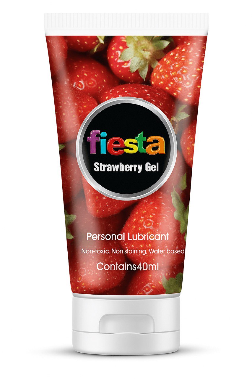 Fiesta Strawberry Lubricant Gel