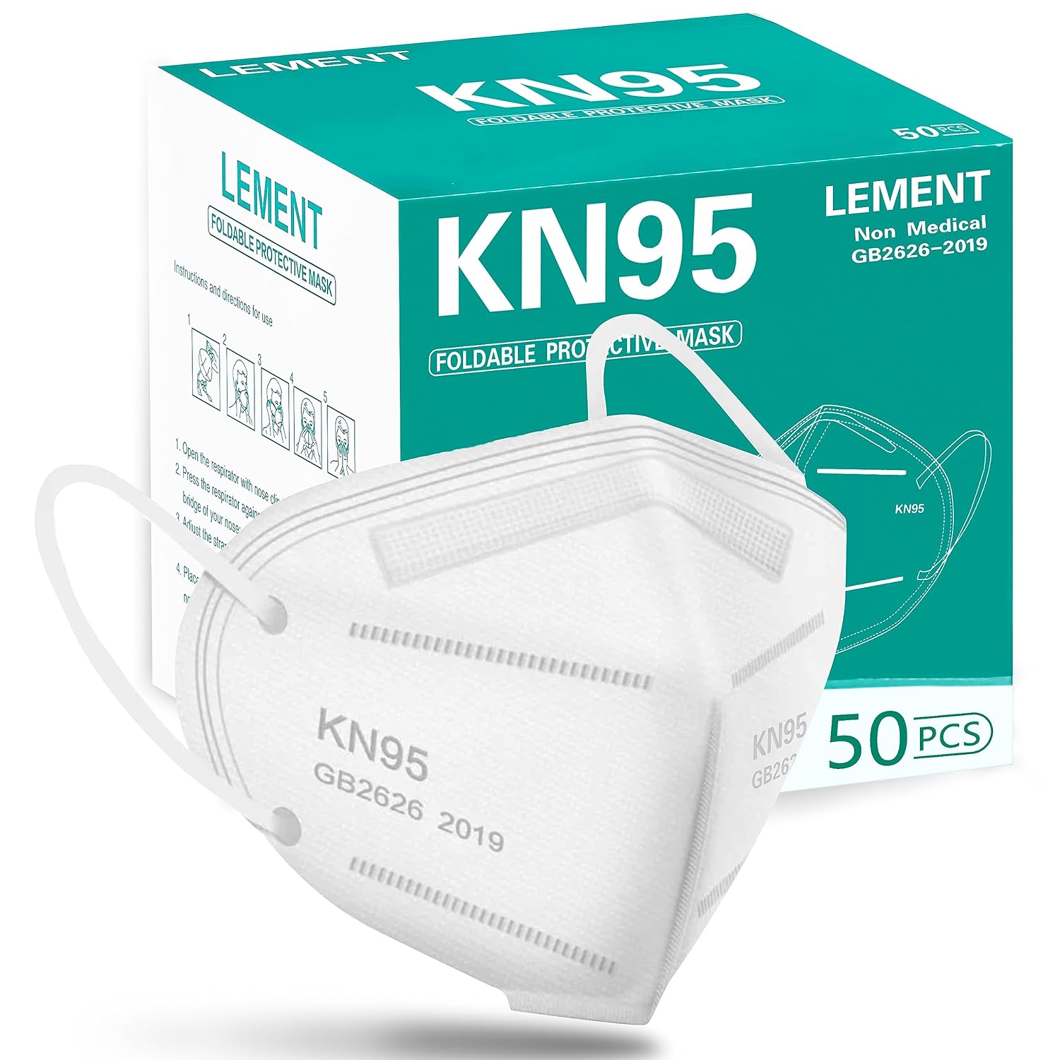 KN95 Face Mask 50PCS