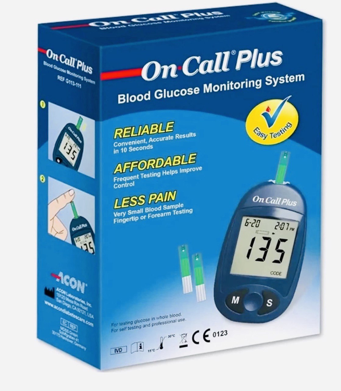 On Call Plus Glucometer - Image 3