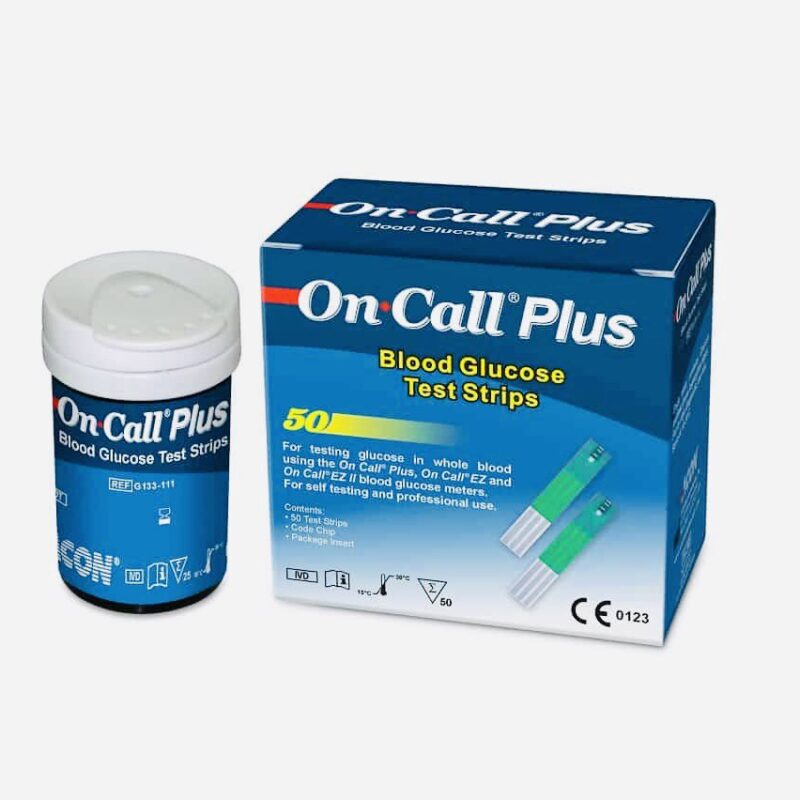 On Call Plus Test Strips- 50PCS