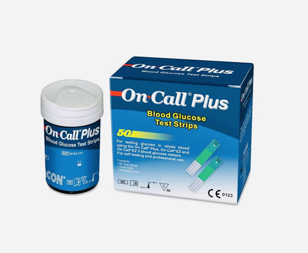 On Call Plus Test Strips- 50PCS