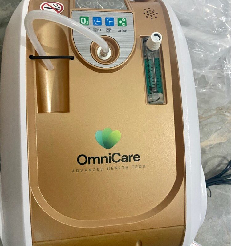 Oxygen Concentrator (Rechargeable)- 5L