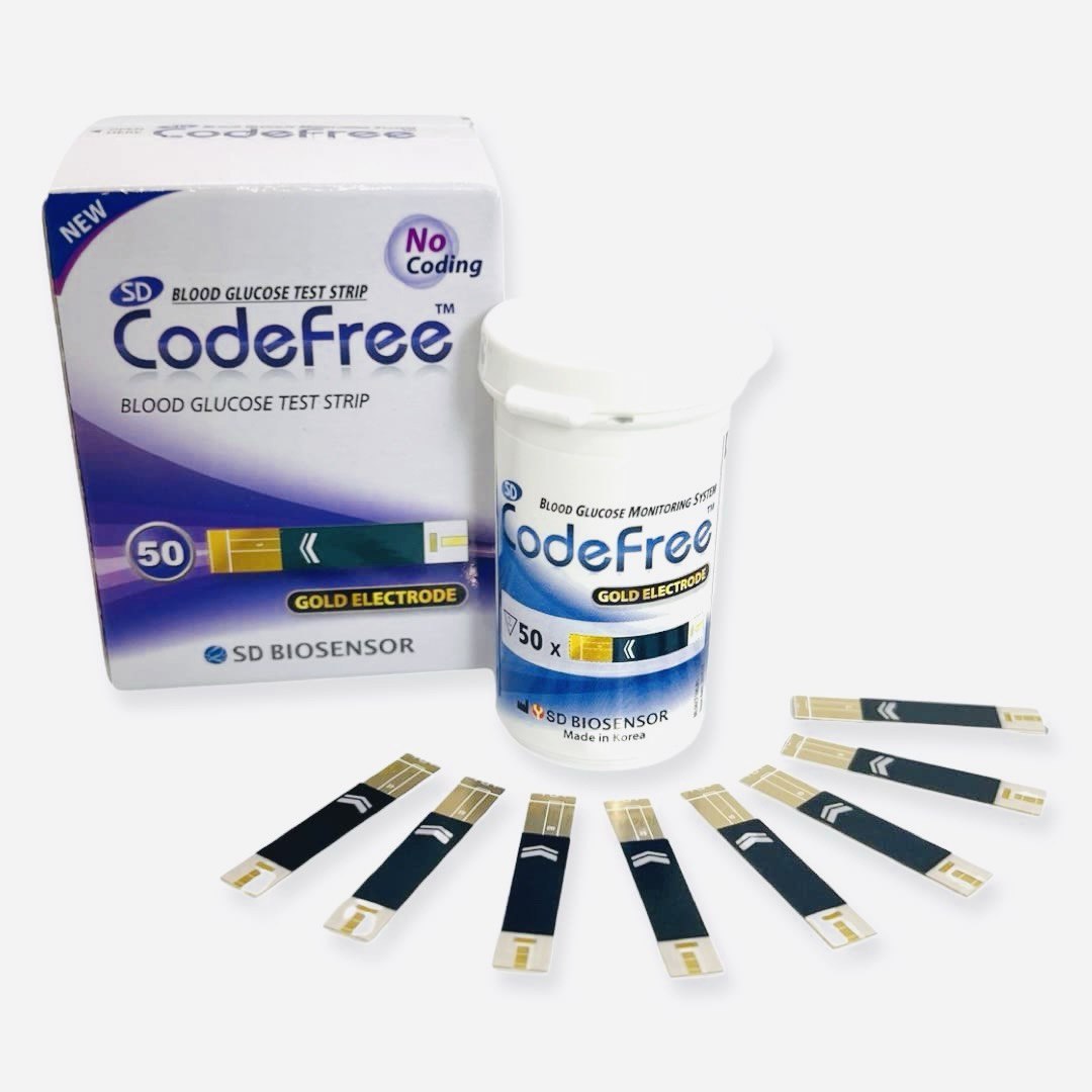 SD Codefree Glucometer Tests Strip