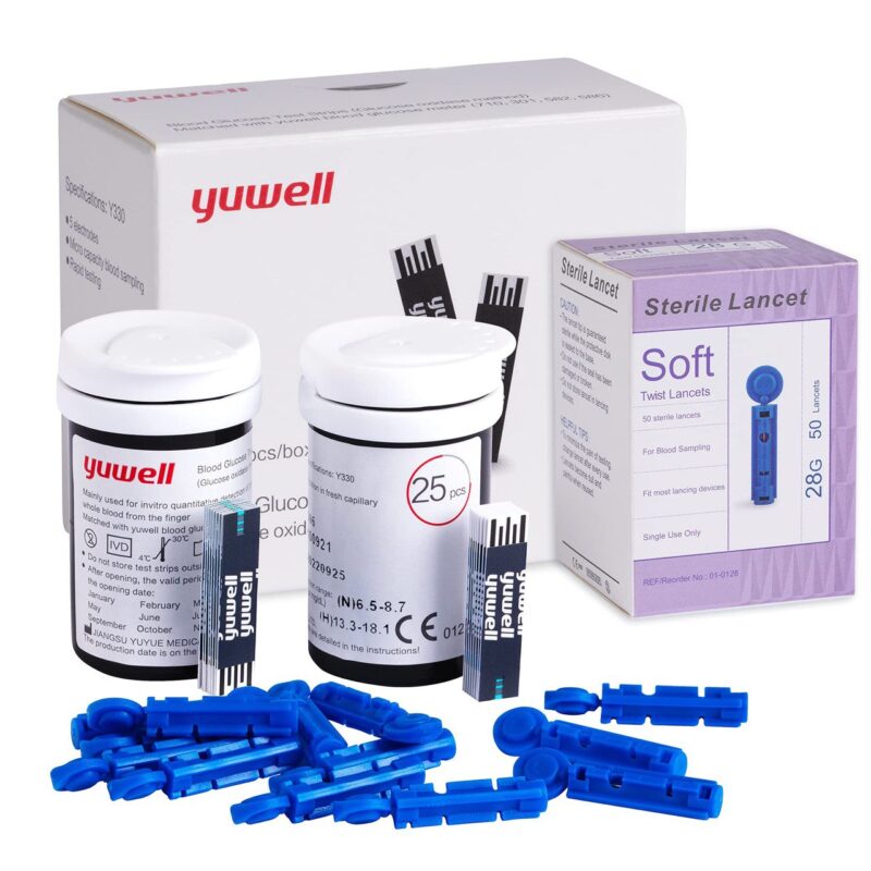 Yuwell Glucometer Test Strips