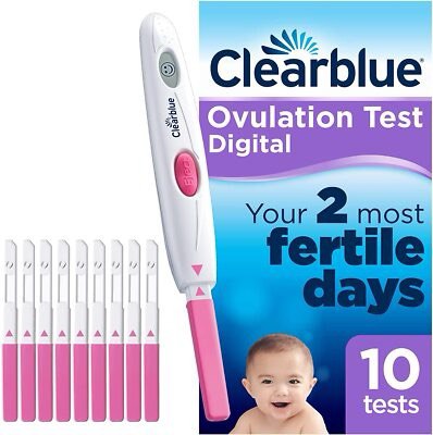Clearblue Digital Ovulation Test Kit – 10 Tests