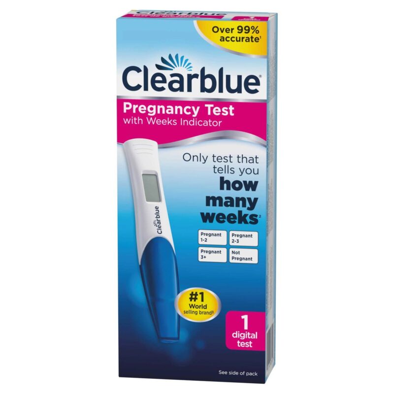 Clearblue Digital Pregnancy Test + Weeks Indicator – 1 Test